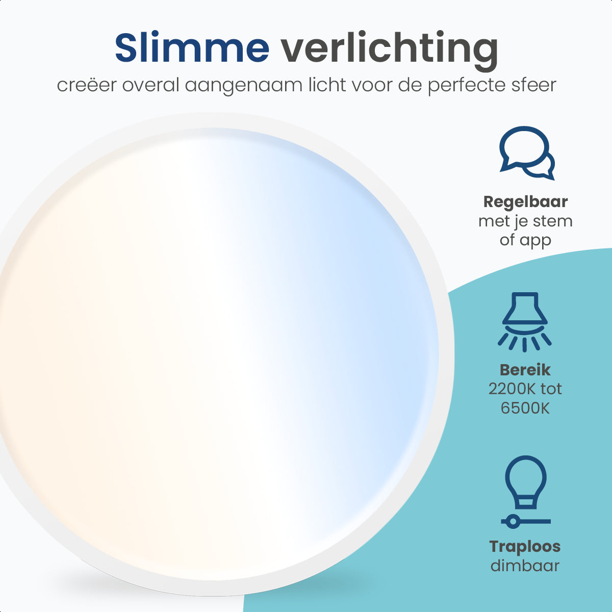 Gologi Slimme Spot - Smart Lamp - LED - Ledlamp - Warm Wit Licht - Smart GU10 - CCT - 700 Lumen - 5 kWh - 4 Stuks