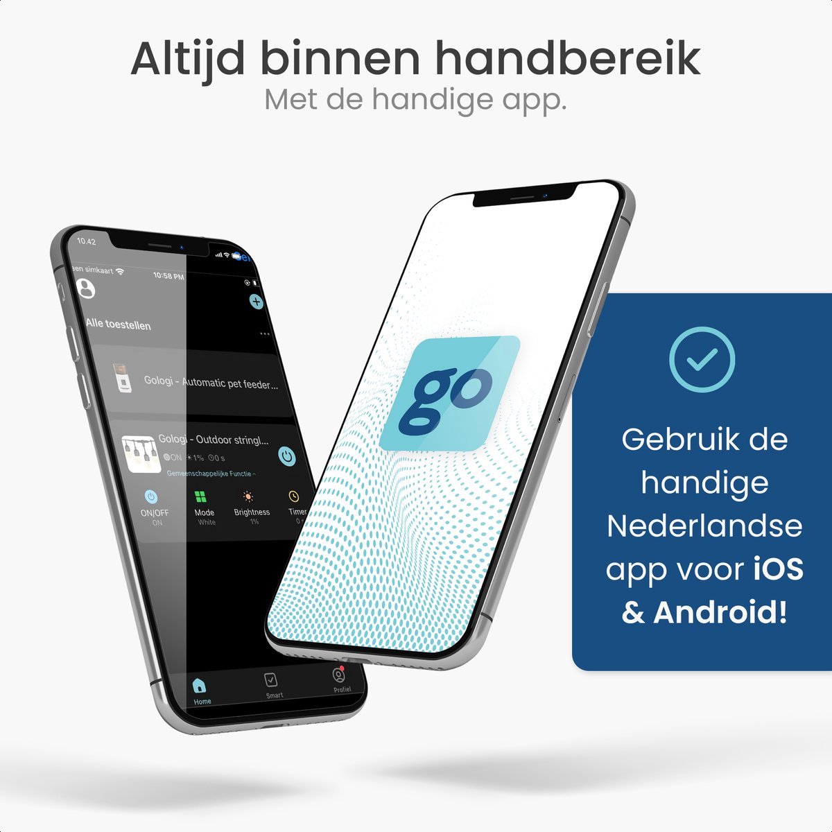 Gologi luchtontvochtiger en luchtreiniger - HEPA 13 Filter