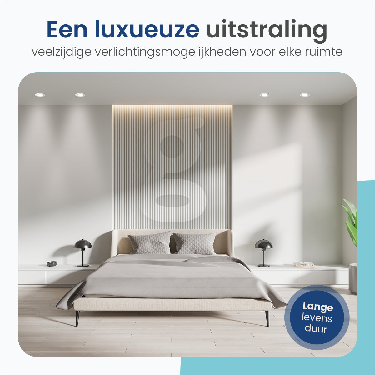 Gologi Slimme Spot - Smart Lamp - LED - Ledlamp - Warm Wit Licht - Smart GU10 - CCT - 700 Lumen - 5 kWh - 4 Stuks