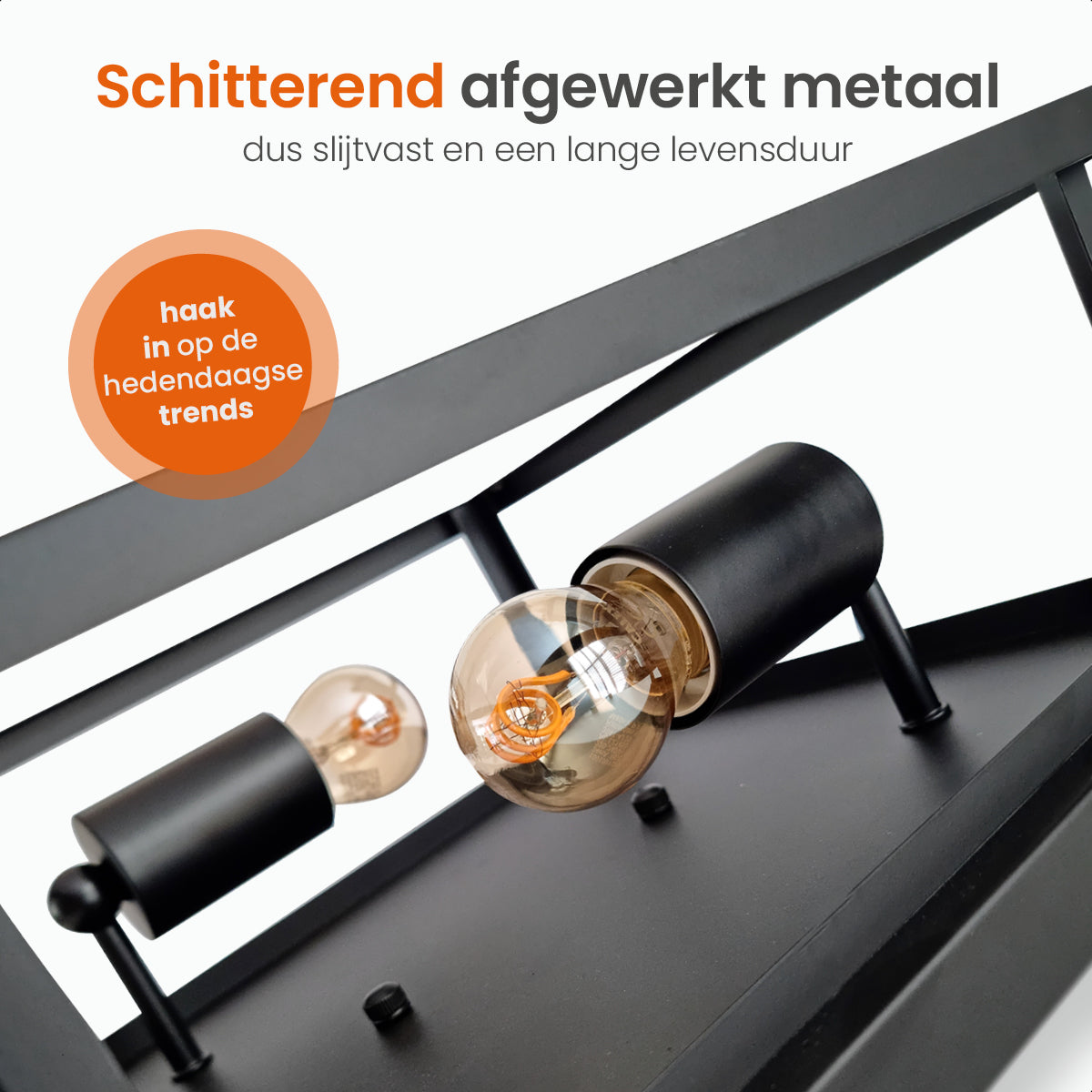 Goliving Plafondlamp Industrieel - E27