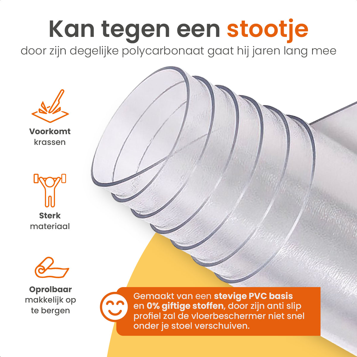 Goliving Vloerbeschermer bureaustoel - 120x150CM