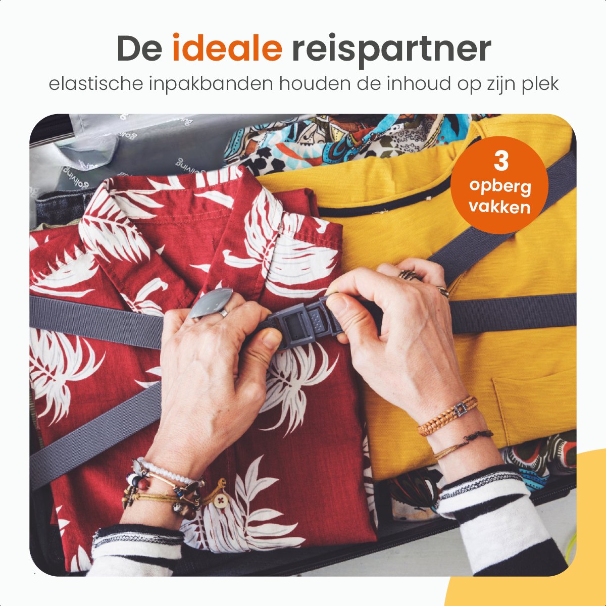 Goliving Handbagage Koffer - 53x35x23 - Groen