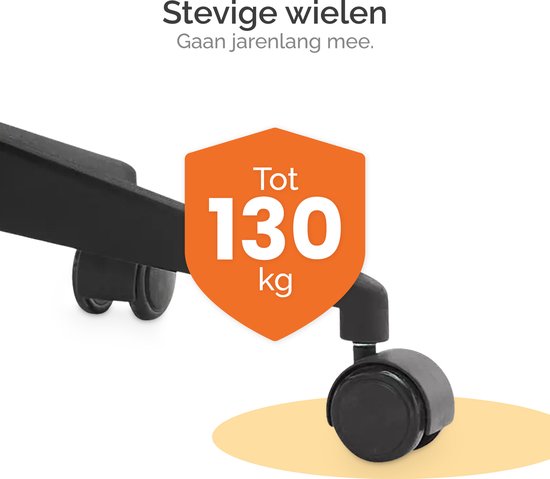 Goliving Ergonomisch Bureaustoel - Zwart
