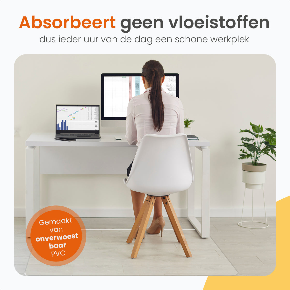 Goliving Vloerbeschermer bureaustoel - 120x150CM