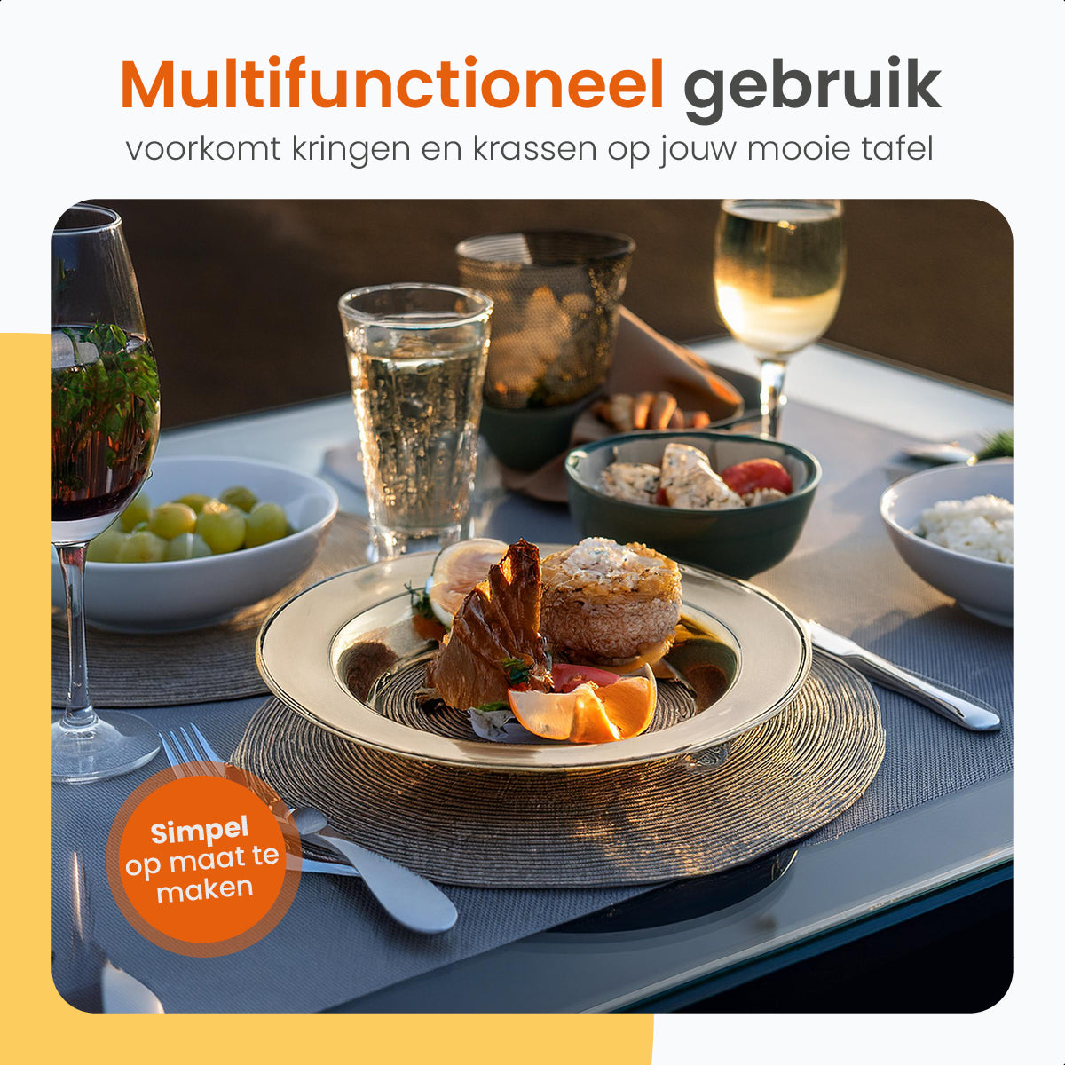Goliving Vloerbeschermer bureaustoel - 120x150CM