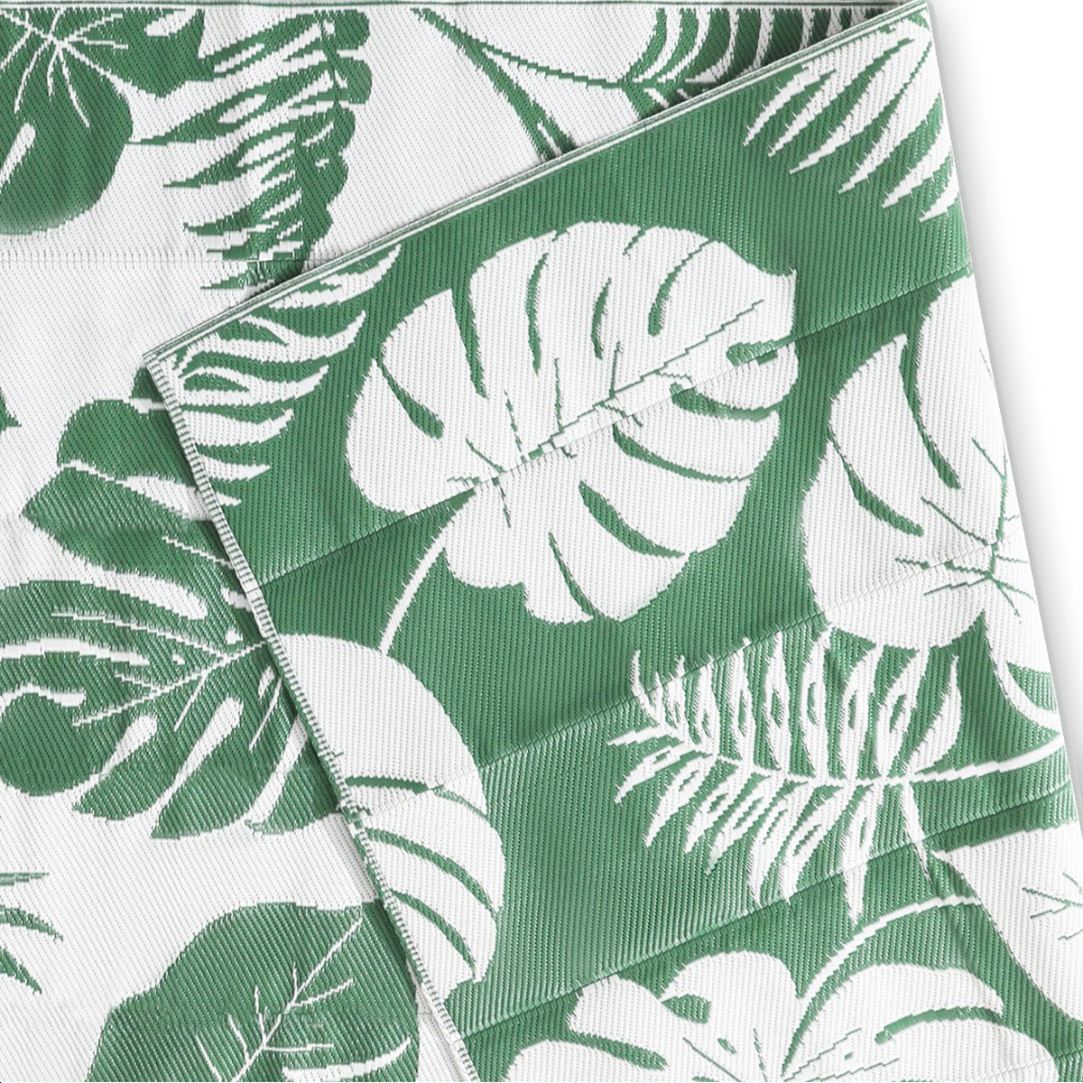 Goliving Buitenkleed Green Flora - 183x290CM - Groen/Wit