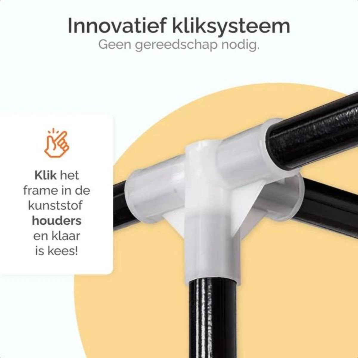 Goliving Opvouwbare Kledingkast - Zwart