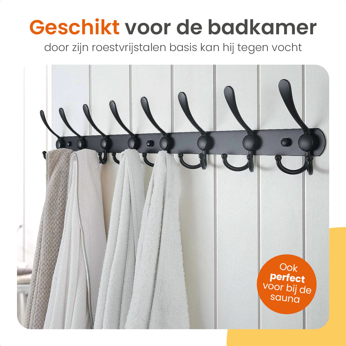 Goliving Wandkapstok - 76 cm