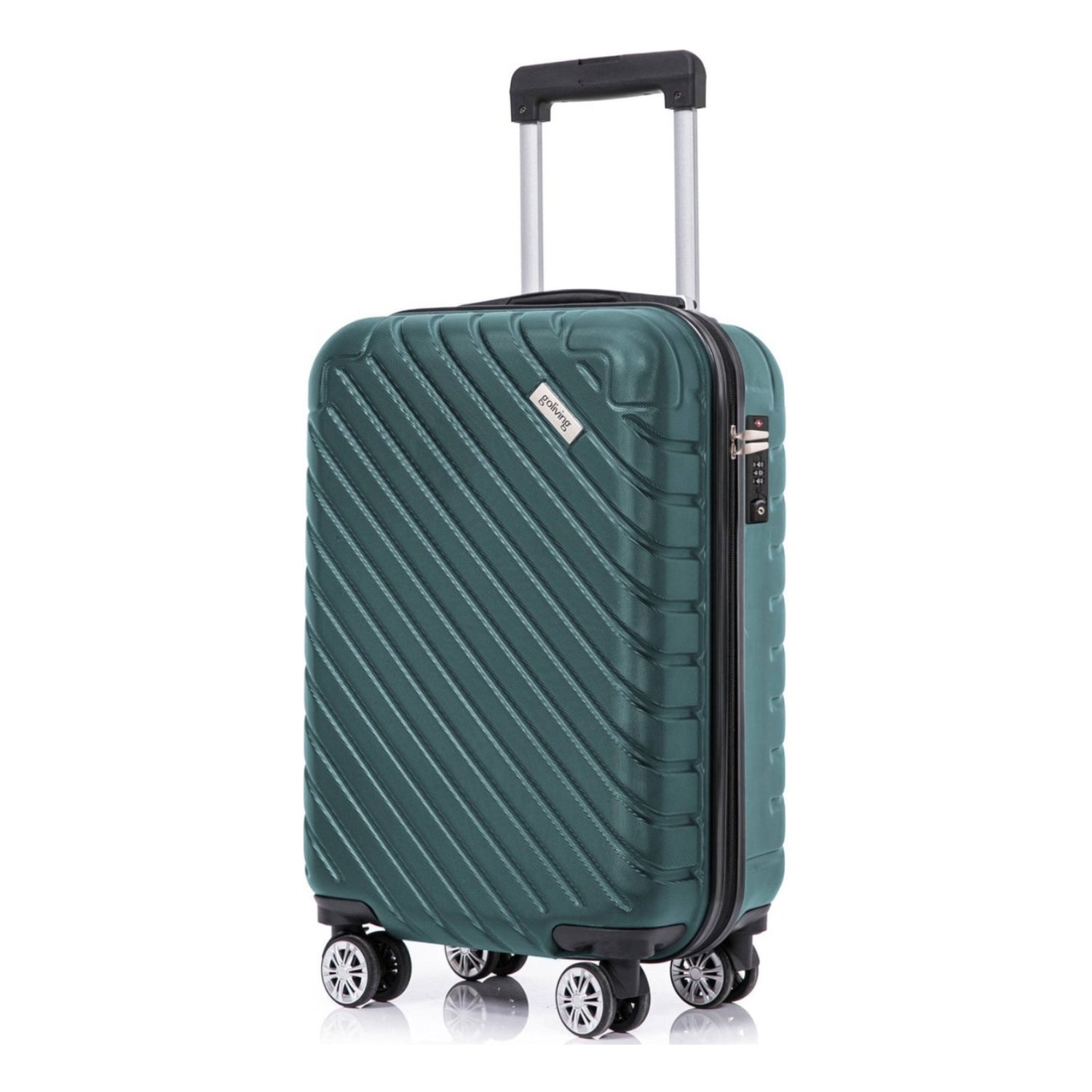 Goliving Handbagage Koffer - 53x35x23 - Groen