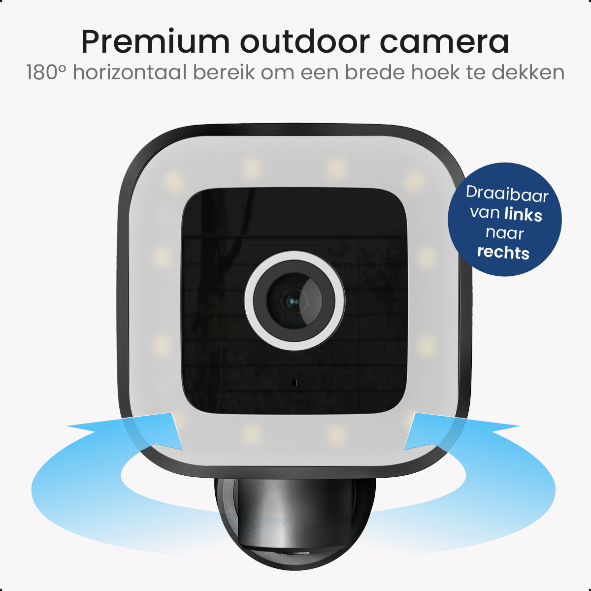 Gologi Premium Outdoorcamera - Nachtzicht - 4MP - Geluid en Bewegingsdetectie