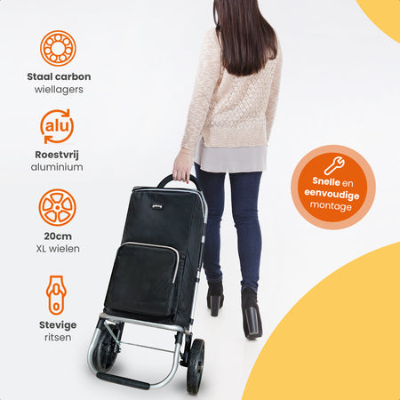 Excellent Houseware Reiskoffer Met 360° Draaibare Wielen Speciaal Design 18 Inch 27 L 51 X 33 X 21,5 Cm | Opbergers voor thuis Excellent Houseware Reiskoffer Met 360° Draaibare Wielen Speciaal Design 18 Inch 27 L 51 X 33 X 21,5 Cm | Opbergers voor thuis