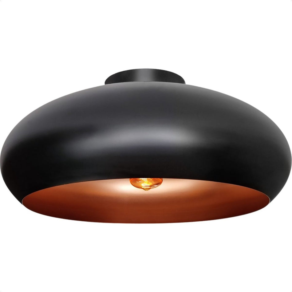 Goliving Plafondlamp - Ø 40 cm - Zwart en Brons