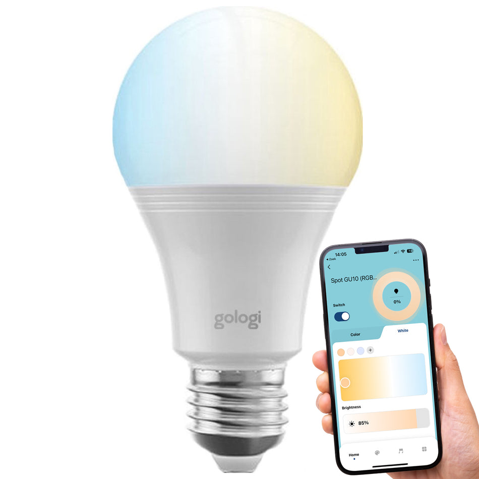 Gologi Slimme e27 led lamp - CCT