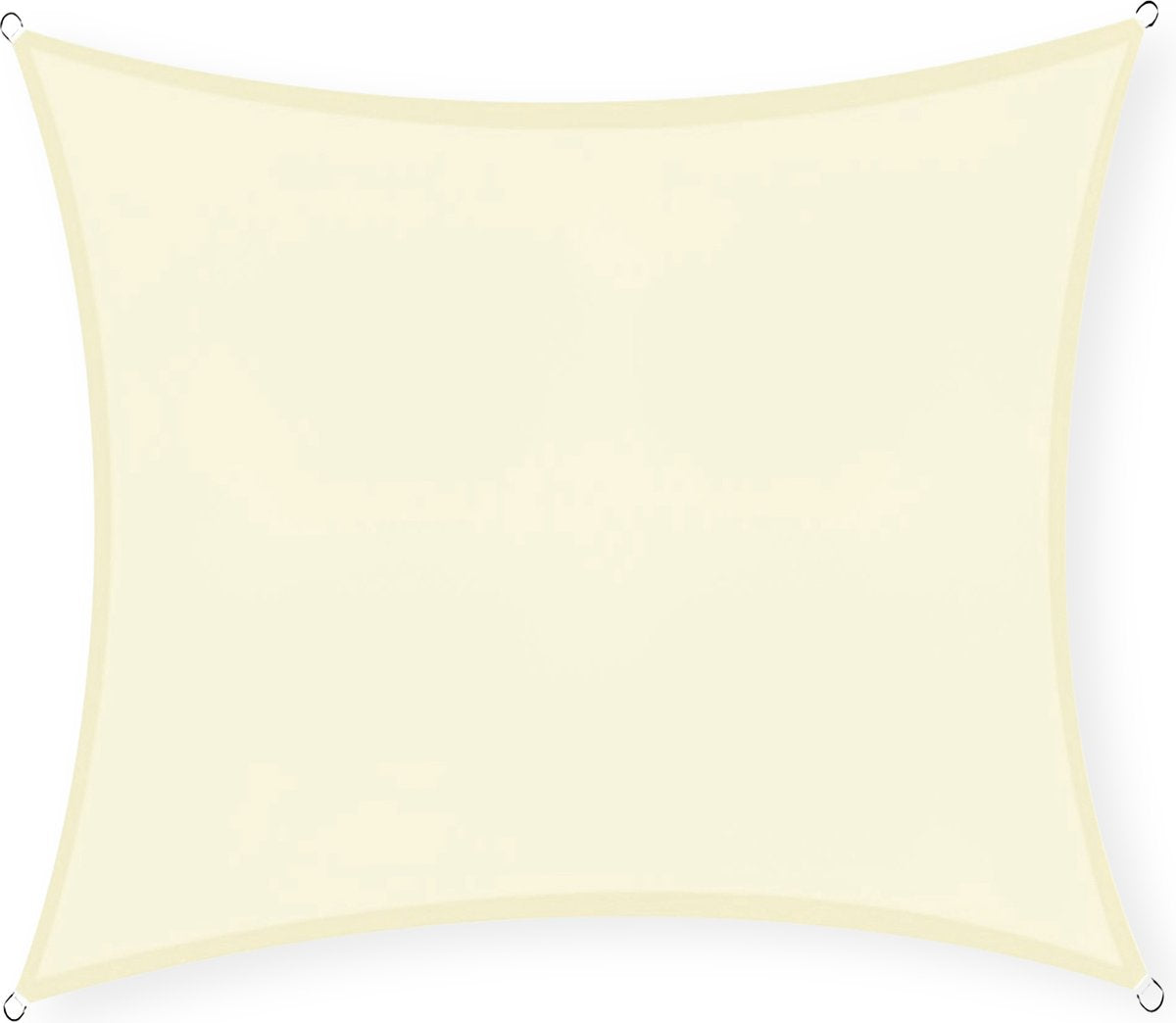 Goliving Schaduwdoek - 3.6 x 3.6 meter - Creme wit