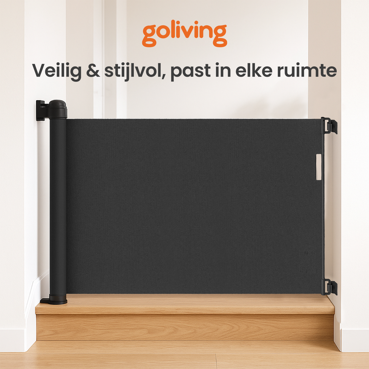 Traphekje - Veiligheidshek - SOGEM PIA - Verstelbaar - Online Houtspecialist Traphekje - Veiligheidshek - SOGEM PIA - Verstelbaar - Online Houtspecialist