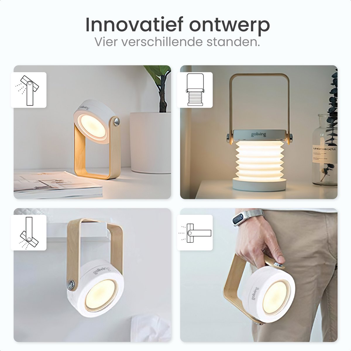 Goliving multifunctionele lamp