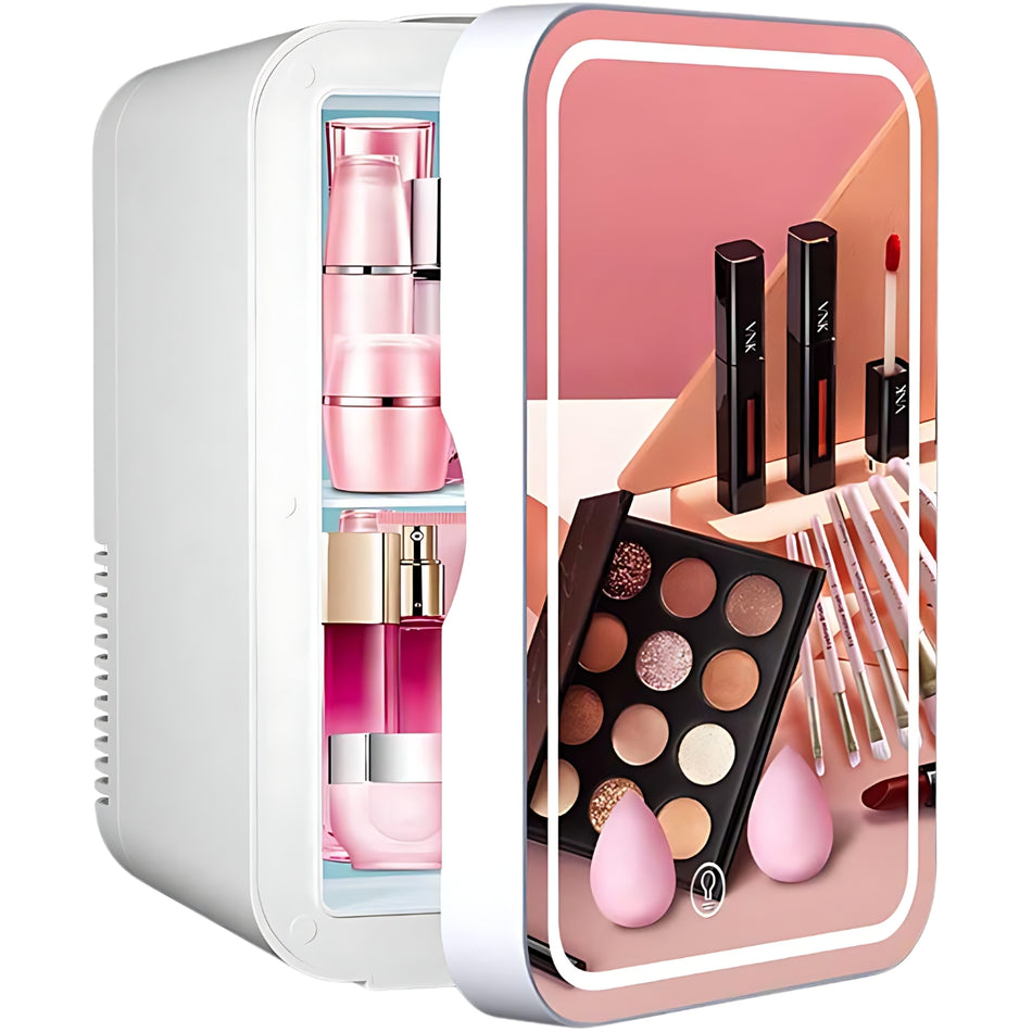 Goliving Skincare Fridge - Make-up koelkast met spiegel en verlichting