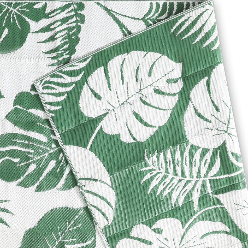 Goliving Buitenkleed Green Flora - 183x290CM - Groen/Wit
