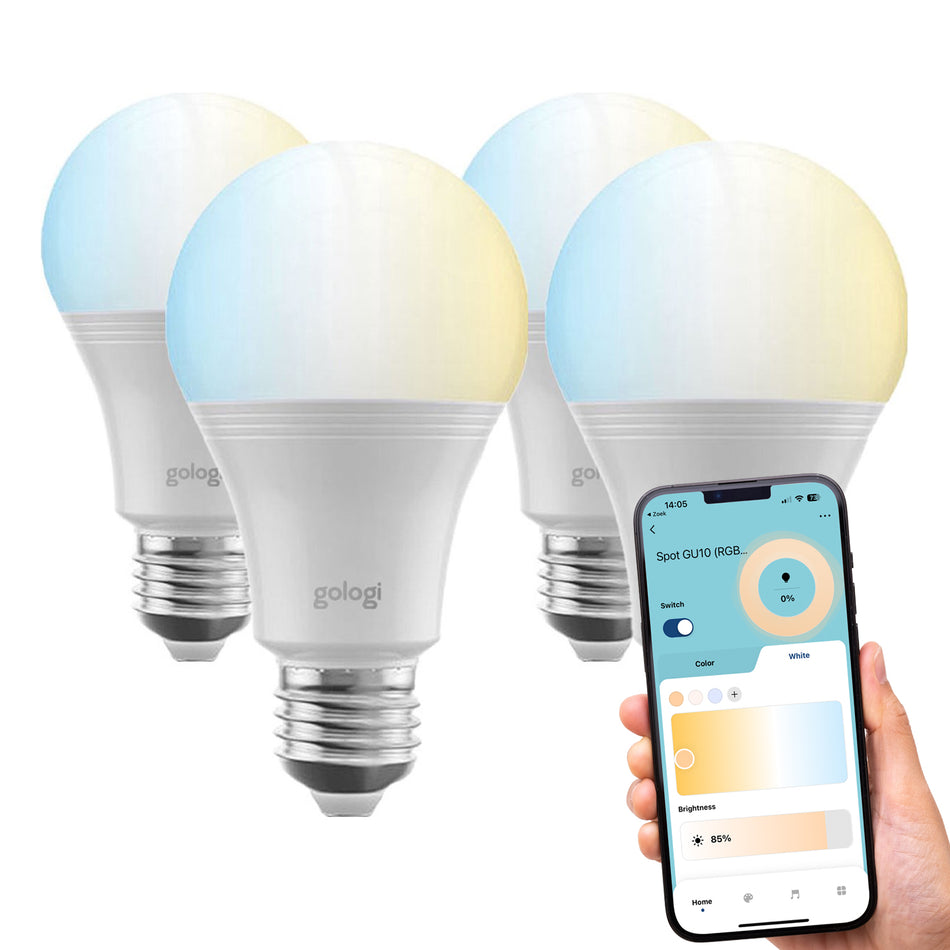 Gologi Slimme E27 Bulb Lamp 4 stuks