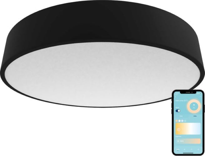 Gologi Slimme Plafondlamp Zwart - 30cm
