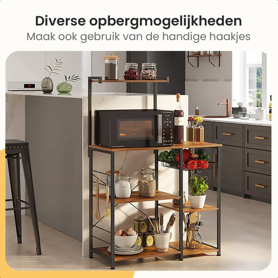 Goliving Keukenkast - Bruin